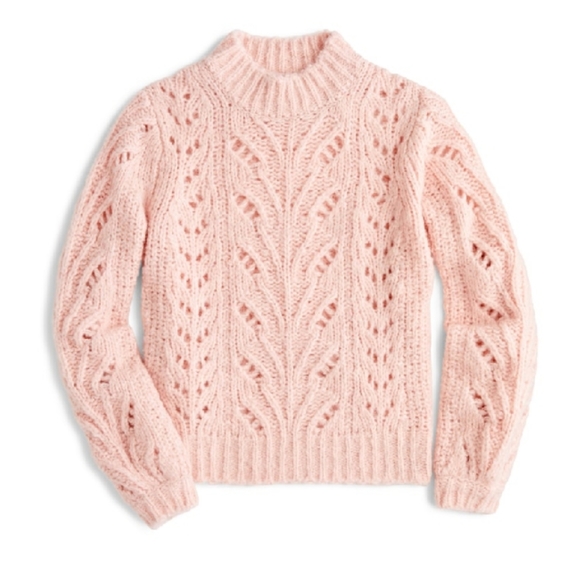 J Crew Point Sur Pointelle Sweater - Picture 6 of 13